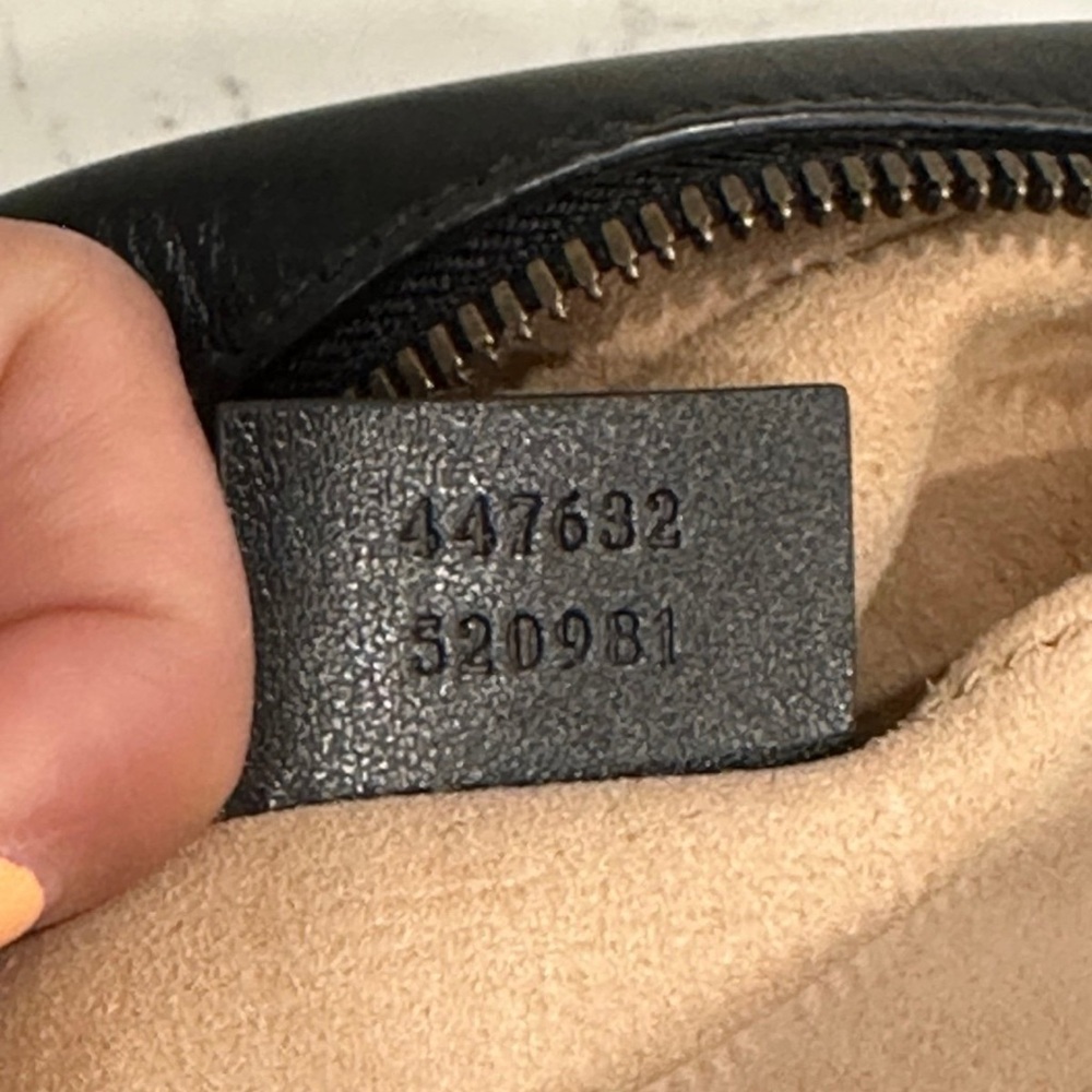 Gucci Black Leather Crossbody Bag - Picture 7 of 12